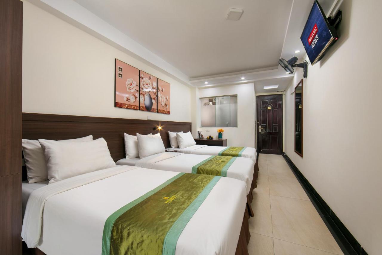 Nhan Hoa Hotel Hanoj Exteriér fotografie